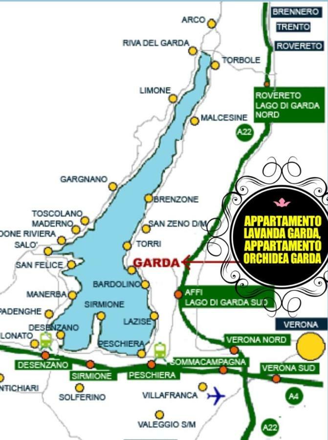 Appartamento Lavanda Garda Garda  Bagian luar foto